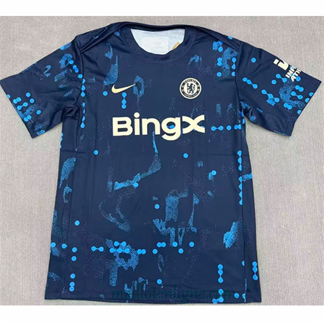 Thai Maillot Chelsea Training Bleu 2024 2025 ligne248343