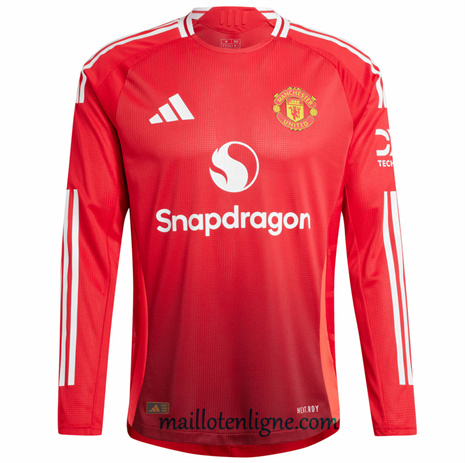 Thai Maillot Manchester United Domicile Manche Longue 2024 2025 ligne248363