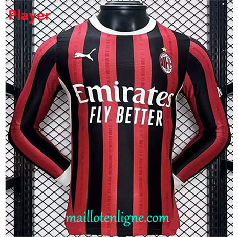 Thai Maillot Player AC Milan Manche Longue 2024 2025 ligne248397