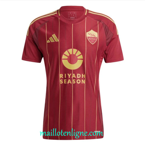 Thai Maillot AS Roma Domicile 2024 2025 ligne248403