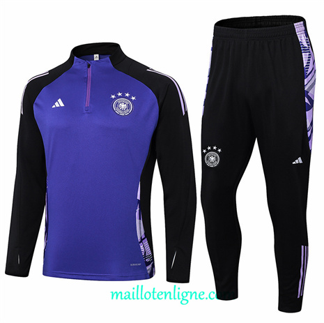 Thai Maillot Ensemble Allemagne Survetement Violet 2024 2025 ligne248463