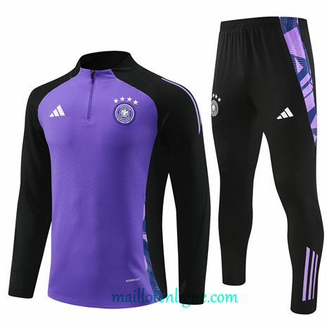 Thai Maillot Ensemble Allemagne Survetement Violet 2024 2025 ligne248464