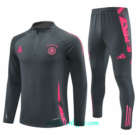 Thai Maillot Ensemble Allemagne Survetement Gris 2024 2025 ligne248459