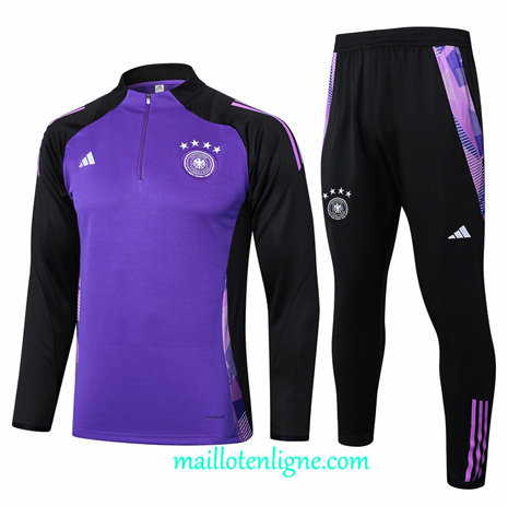 Thai Maillot Ensemble Allemagne Survetement Violet 2024 2025 ligne248465