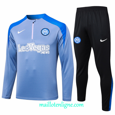 Thai Maillot Ensemble Inter Milan Survetement Bleu 2024 2025 ligne248551