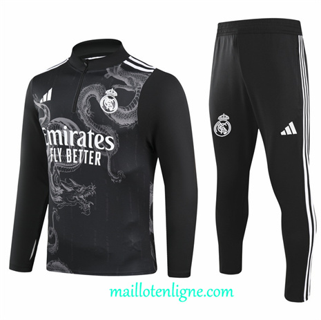 Thai Maillot Ensemble Real Madrid Special Survetement Noir 2024 2025 ligne248604