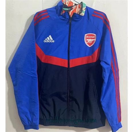 Thai Maillot Réversible Coupe vent Arsenal Bleu 2024 2025 ligne248935